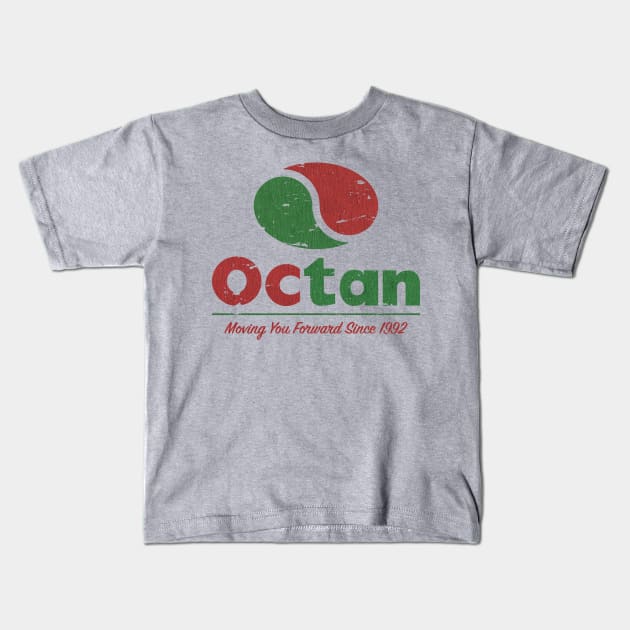 Octan Vintage 1992 Kids T-Shirt by JCD666